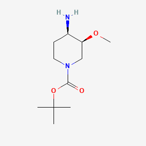 tert-butyl (3S,4R)-4-amino-3-methoxypiperidine-1-carboxylate CAS 1171125-92-0