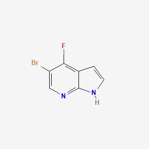 5-bromo-4-fluoro-1H-pyrrolo[2,3-b]pyridine CAS 1172067-95-6