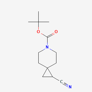 tert-butyl 2-cyano-6-azaspiro[2.5]octane-6-carboxylate CAS 1174006-82-6