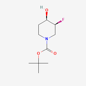 tert-butyl (3S,4R)-3-fluoro-4-hydroxypiperidine-1-carboxylate CAS 1174020-40-6