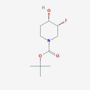 tert-butyl (3R,4S)-3-fluoro-4-hydroxypiperidine-1-carboxylate CAS 1174020-42-8