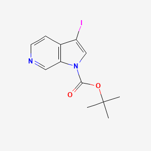 tert-butyl 3-iodopyrrolo[2,3-c]pyridine-1-carboxylate CAS 1174038-59-5