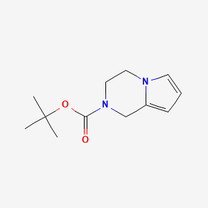 tert-butyl 3,4-dihydro-1H-pyrrolo[1,2-a]pyrazine-2-carboxylate CAS 1174068-78-0