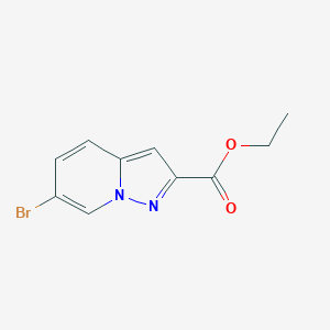 ethyl 6-bromopyrazolo[1,5-a]pyridine-2-carboxylate CAS 1176413-18-5