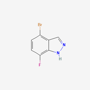 4-bromo-7-fluoro-1H-indazole CAS 1186334-63-3