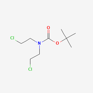 tert-butyl N,N-bis(2-chloroethyl)carbamate CAS 118753-70-1
