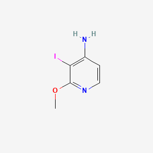 3-iodo-2-methoxypyridin-4-amine CAS 1190198-21-0