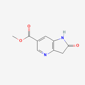 methyl 2-oxo-1,3-dihydropyrrolo[3,2-b]pyridine-6-carboxylate CAS 1190312-75-4
