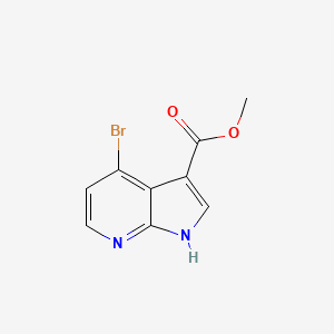 methyl 4-bromo-1H-pyrrolo[2,3-b]pyridine-3-carboxylate CAS 1190319-82-4