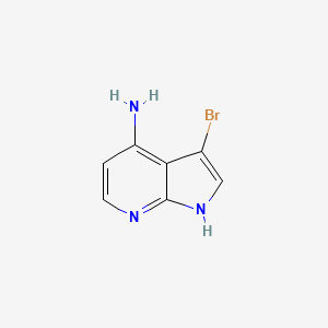 3-bromo-1H-pyrrolo[2,3-b]pyridin-4-amine CAS 1190322-59-8