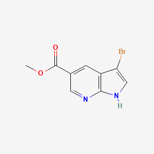 methyl 3-bromo-1H-pyrrolo[2,3-b]pyridine-5-carboxylate CAS 1190322-65-6