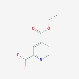 ethyl 2-(difluoromethyl)pyridine-4-carboxylate CAS 1192539-75-5