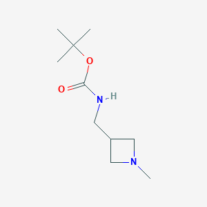 tert-butyl N-[(1-methylazetidin-3-yl)methyl]carbamate CAS 1193386-53-6