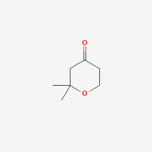 2,2-dimethyloxan-4-one CAS 1194-16-7