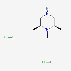 (2R,6S)-1,2,6-trimethylpiperazine;dihydrochloride CAS 1195782-28-5