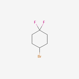 4-bromo-1,1-difluorocyclohexane CAS 1196156-51-0