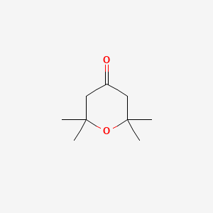 2,2,6,6-tetramethyloxan-4-one CAS 1197-66-6