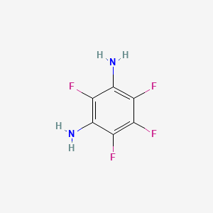 2,4,5,6-tetrafluorobenzene-1,3-diamine CAS 1198-63-6