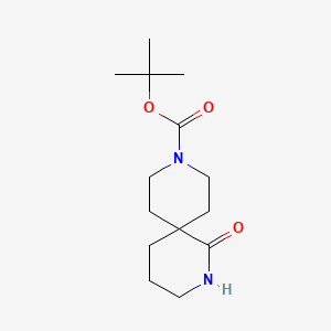 tert-butyl 1-oxo-2,9-diazaspiro[5.5]undecane-9-carboxylate CAS 1198284-94-4