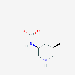 tert-butyl N-[(3S,5R)-5-methylpiperidin-3-yl]carbamate CAS 1203651-07-3