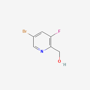 (5-bromo-3-fluoro-2-pyridinyl)methanol CAS 1206968-92-4