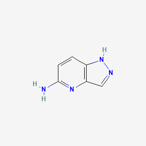1H-pyrazolo[4,5-b]pyridin-5-amine CAS 1206974-46-0