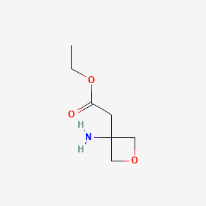 ethyl 2-(3-aminooxetan-3-yl)acetate CAS 1207175-54-9