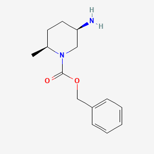 benzyl (2S,5R)-5-amino-2-methylpiperidine-1-carboxylate CAS 1207947-49-6