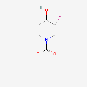 tert-butyl 3,3-difluoro-4-hydroxypiperidine-1-carboxylate CAS 1209780-71-1