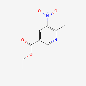 ethyl 6-methyl-5-nitropyridine-3-carboxylate CAS 1211538-09-8