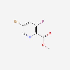 methyl 5-bromo-3-fluoropyridine-2-carboxylate CAS 1211538-72-5