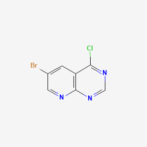 6-bromo-4-chloropyrido[2,3-d]pyrimidine CAS 1215787-31-7
