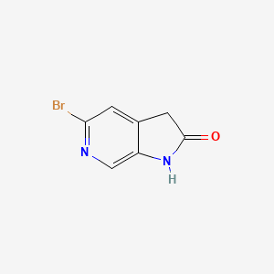 5-bromo-1,3-dihydropyrrolo[2,3-c]pyridin-2-one CAS 1217002-90-8