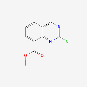 methyl 2-chloroquinazoline-8-carboxylate CAS 1217269-81-2