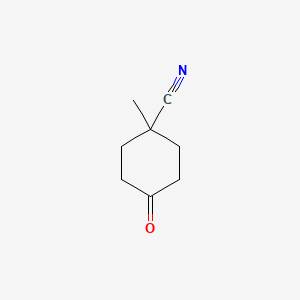 1-methyl-4-oxocyclohexane-1-carbonitrile CAS 121955-82-6