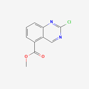 methyl 2-chloroquinazoline-5-carboxylate CAS 1221288-22-7