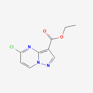 ethyl 5-chloropyrazolo[1,5-a]pyrimidine-3-carboxylate CAS 1224944-77-7