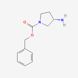 benzyl (3S)-3-aminopyrrolidine-1-carboxylate CAS 122536-72-5