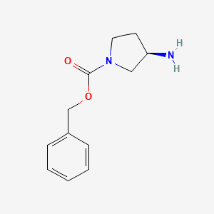 benzyl (3R)-3-aminopyrrolidine-1-carboxylate CAS 122536-73-6