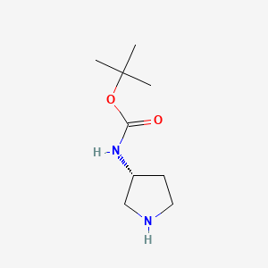 tert-butyl N-[(3R)-pyrrolidin-3-yl]carbamate CAS 122536-77-0
