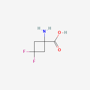 1-amino-3,3-difluorocyclobutane-1-carboxylic acid CAS 1225532-86-4