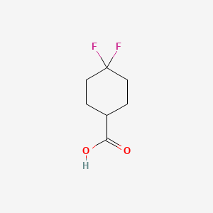 4,4-difluorocyclohexane-1-carboxylic acid CAS 122665-97-8