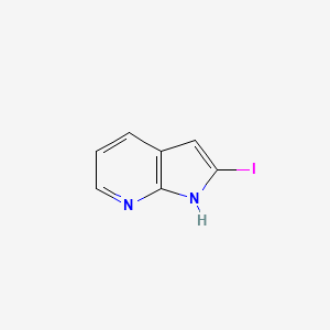 2-iodo-1H-pyrrolo[2,3-b]pyridine CAS 1227270-32-7