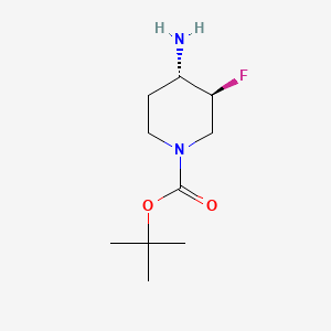 tert-butyl (3S,4S)-4-amino-3-fluoropiperidine-1-carboxylate CAS 1228185-45-2