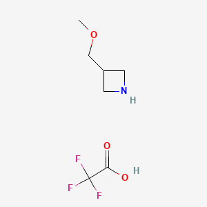 3-(methoxymethyl)azetidine;2,2,2-trifluoroacetic acid CAS 1228230-82-7