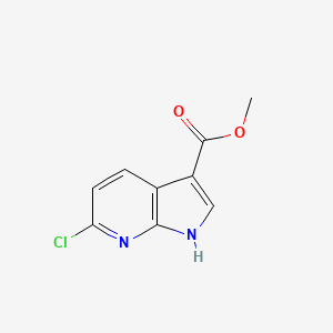 methyl 6-chloro-1H-pyrrolo[2,3-b]pyridine-3-carboxylate CAS 1234615-81-6