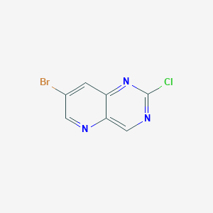 7-bromo-2-chloropyrido[3,2-d]pyrimidine CAS 1234615-87-2