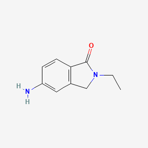 5-amino-2-ethyl-3H-isoindol-1-one CAS 1234615-94-1