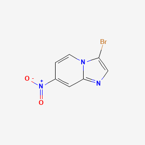 3-bromo-7-nitroimidazo[1,2-a]pyridine CAS 1234615-99-6