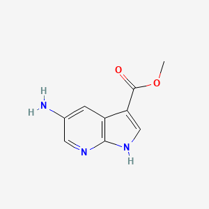methyl 5-amino-1H-pyrrolo[2,3-b]pyridine-3-carboxylate CAS 1234616-01-3